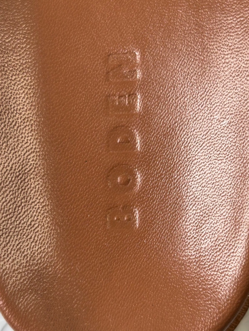 Boden Womens Iris Snaffle Sandal Size 8 Brown Leather Gold Bit Strap Slide - Picture 2 of 8